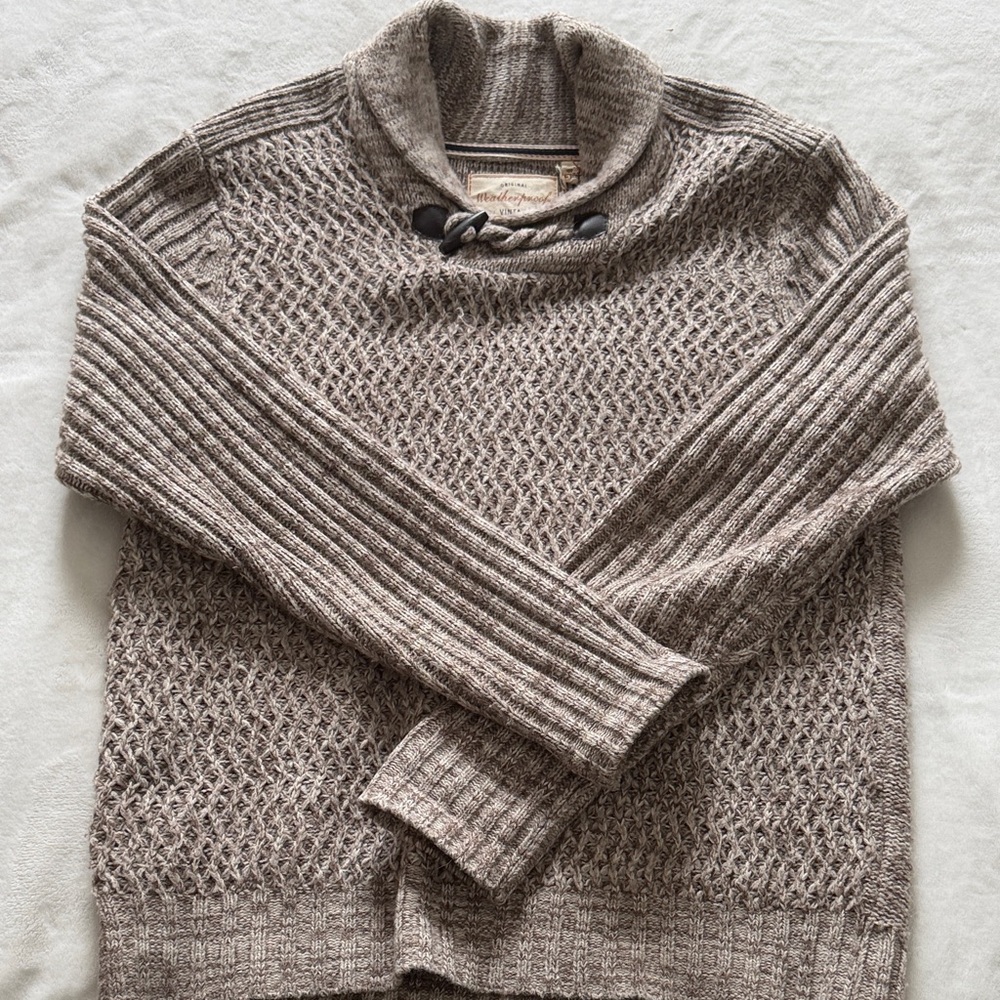 Weatherproof Men's Turtleneck Sweater in Brown